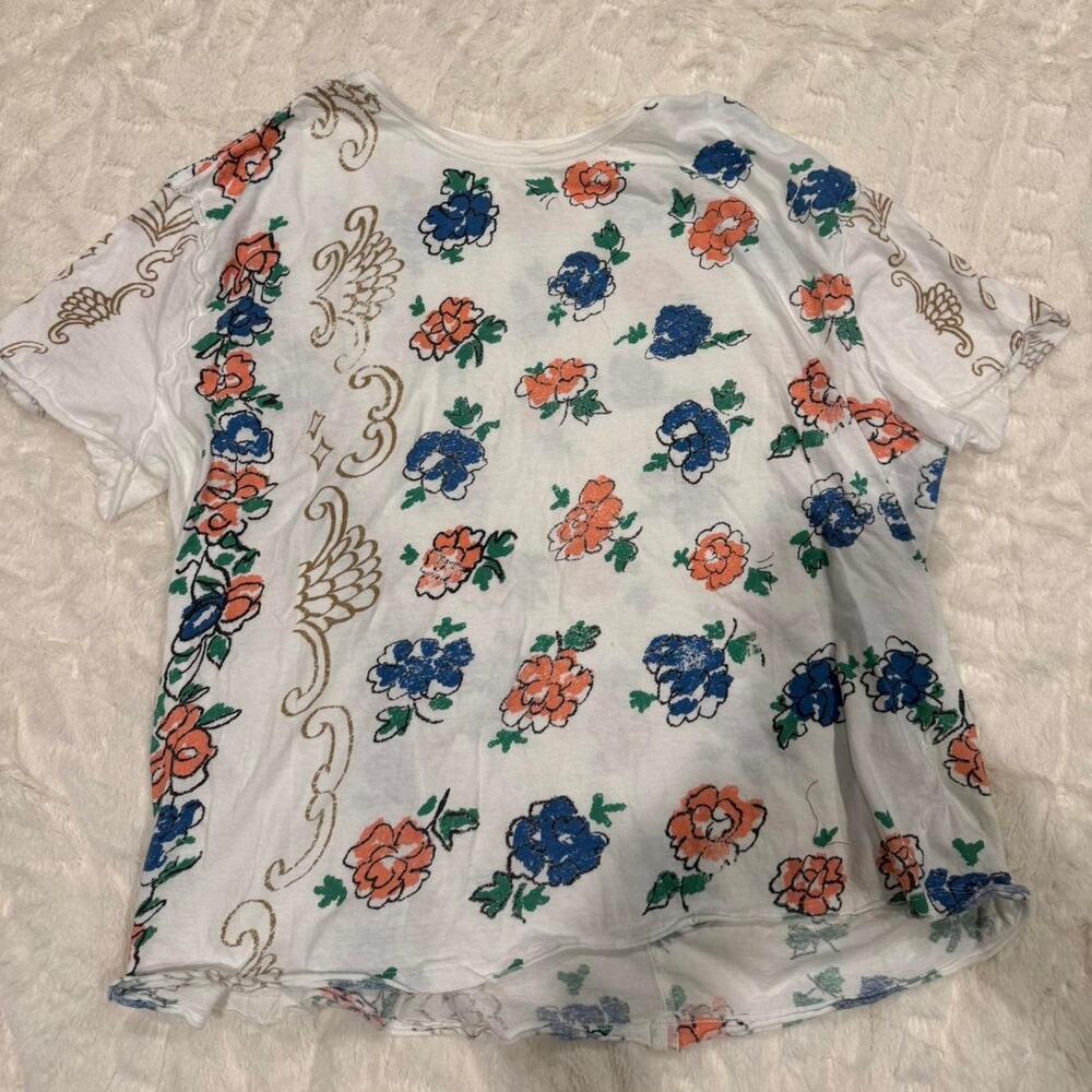 Free people floral top size